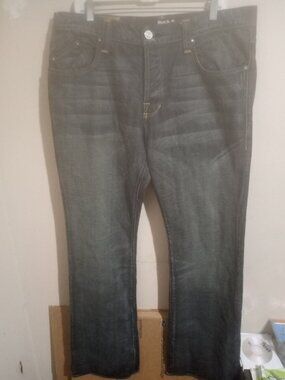 Y2K Rock & Republic Rebellion 36x34 Bootcut Jeans Medium Wash 100% Cotton